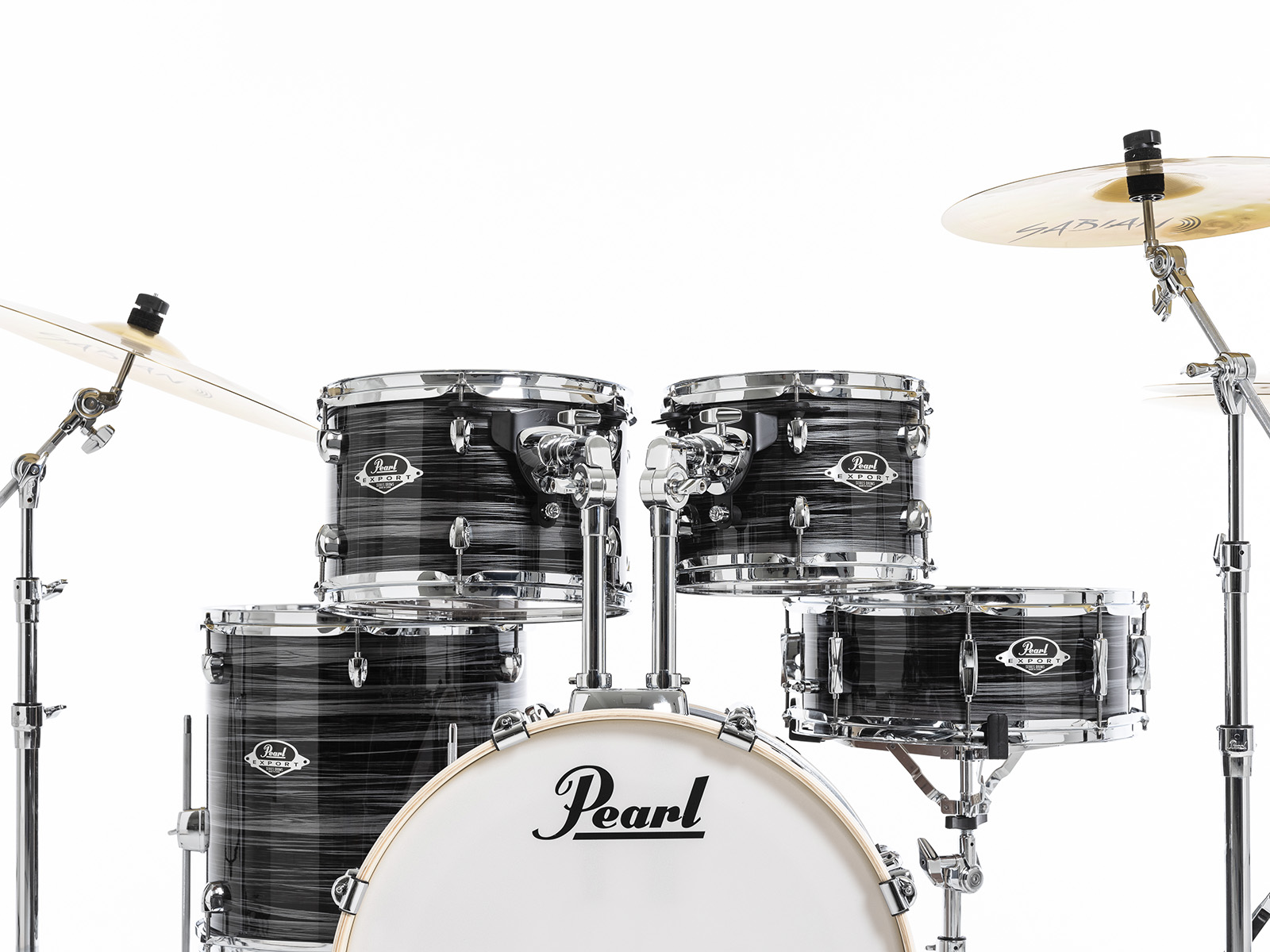 Pearl Export Fusion 20 - Graphite Silver Twist - Batería acústica fusion - Variation 4