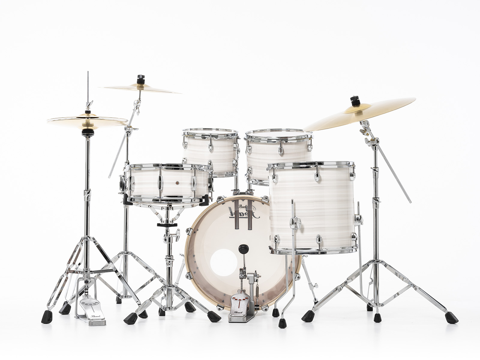 Pearl Export Fusion 20 - Slipstream White - Batería acústica fusion - Variation 4