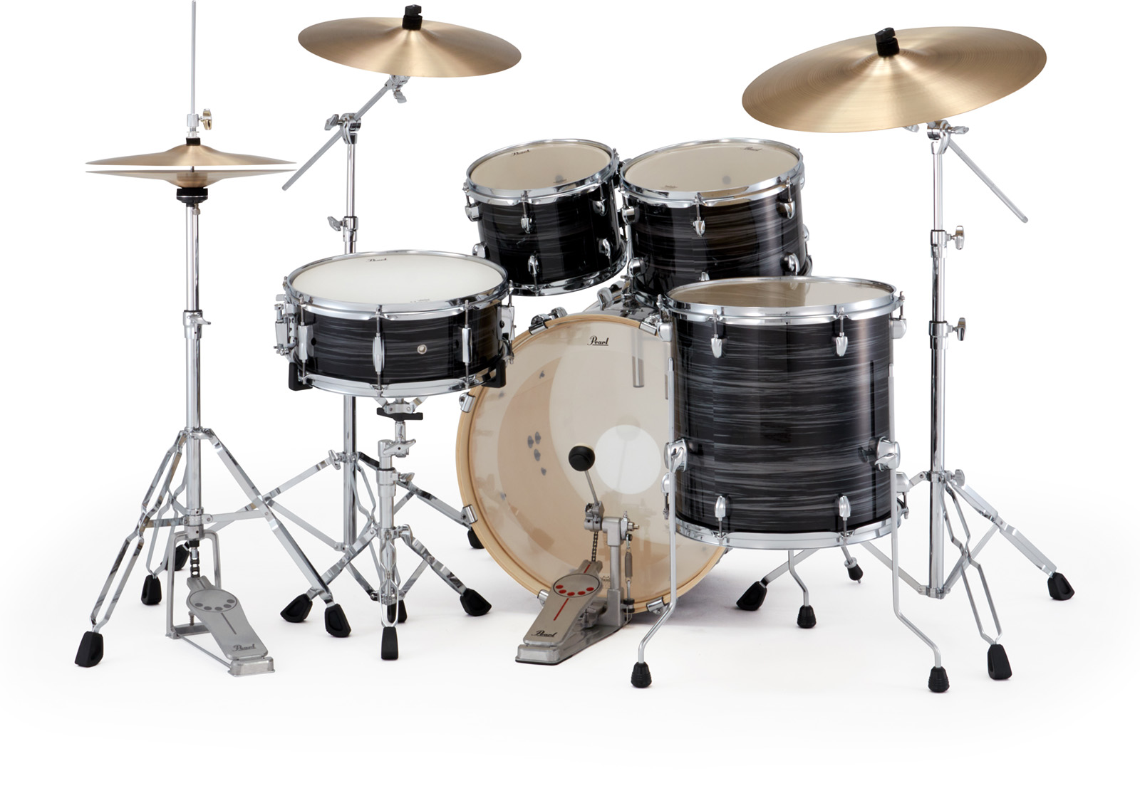 Pearl Export Fusion 20'' - 5 FÛts - Graphite Silver Twist - Batería acústica fusion - Variation 4