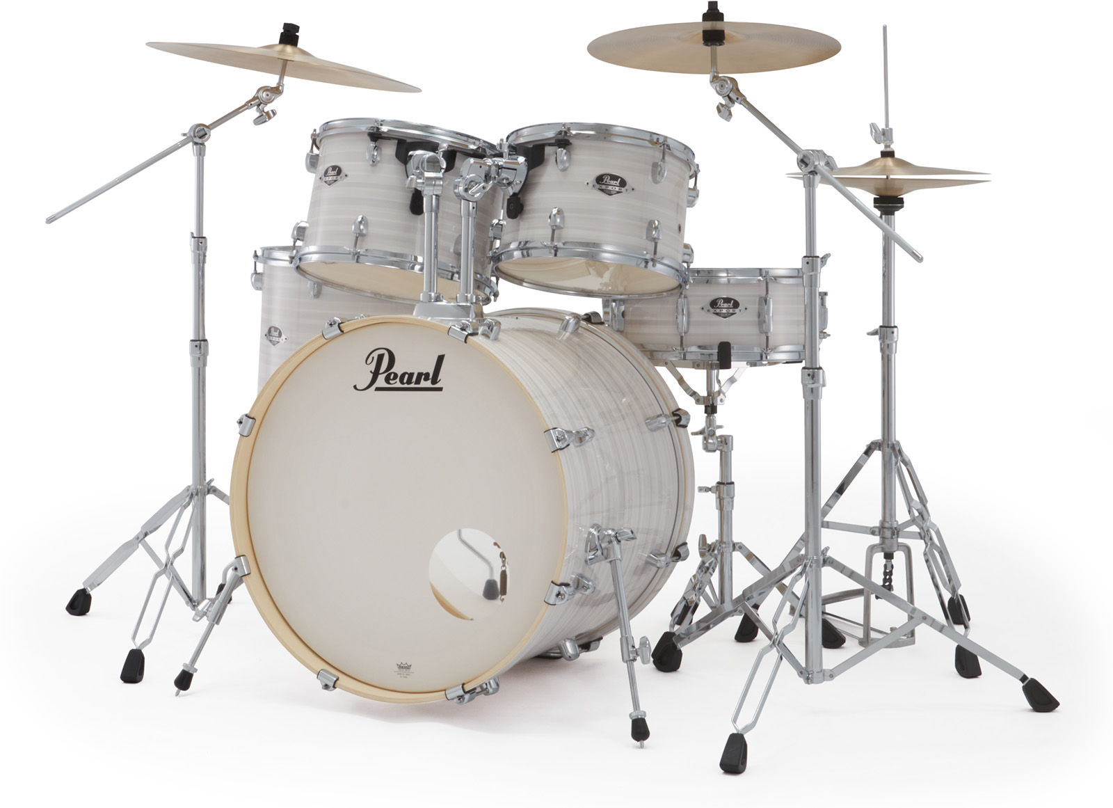 Pearl Export Standard 22'' - 5 FÛts - Slipstream White - Batería acústica estándar - Variation 2