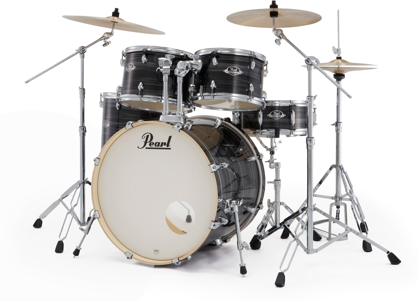 Pearl Export Standard 22'' - 5 FÛts - Graphite Silver Twist - Batería acústica estándar - Variation 2