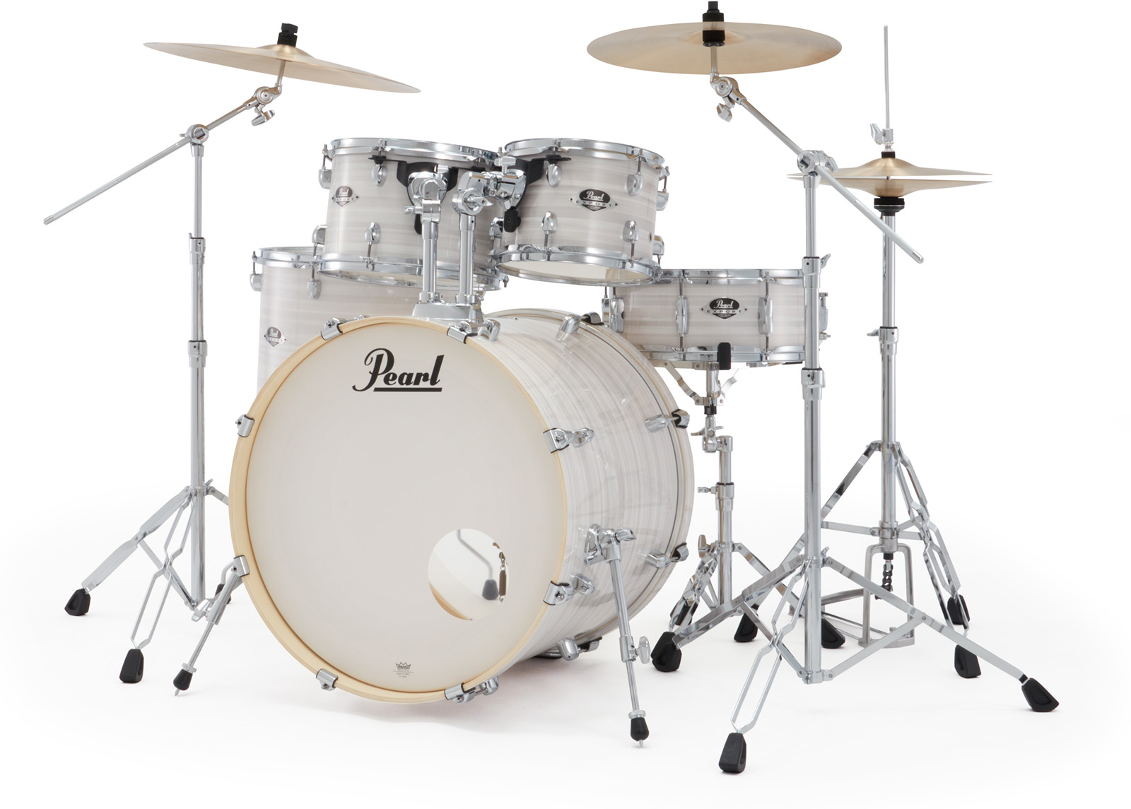 Pearl Export Standard 22'' - 5 FÛts - Slipstream White - Batería acústica estándar - Variation 1