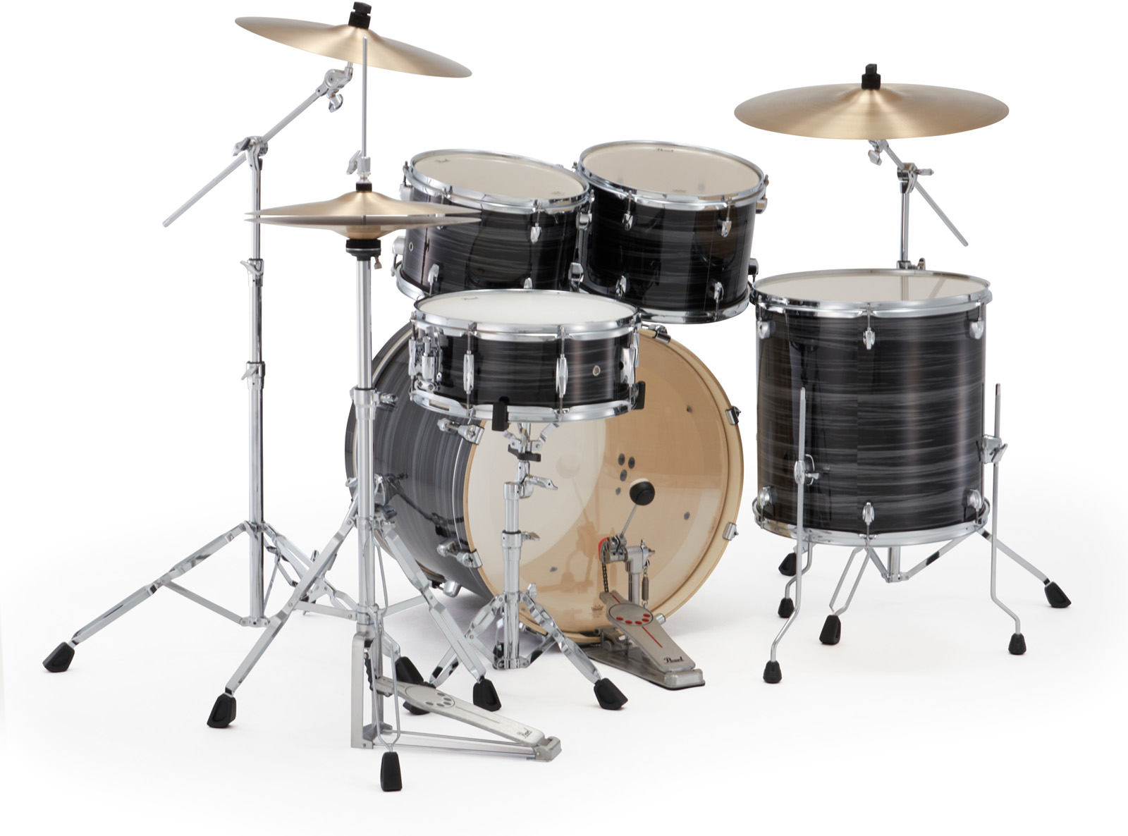 Pearl Export Standard 22'' - 5 FÛts - Graphite Silver Twist - Batería acústica estándar - Variation 3