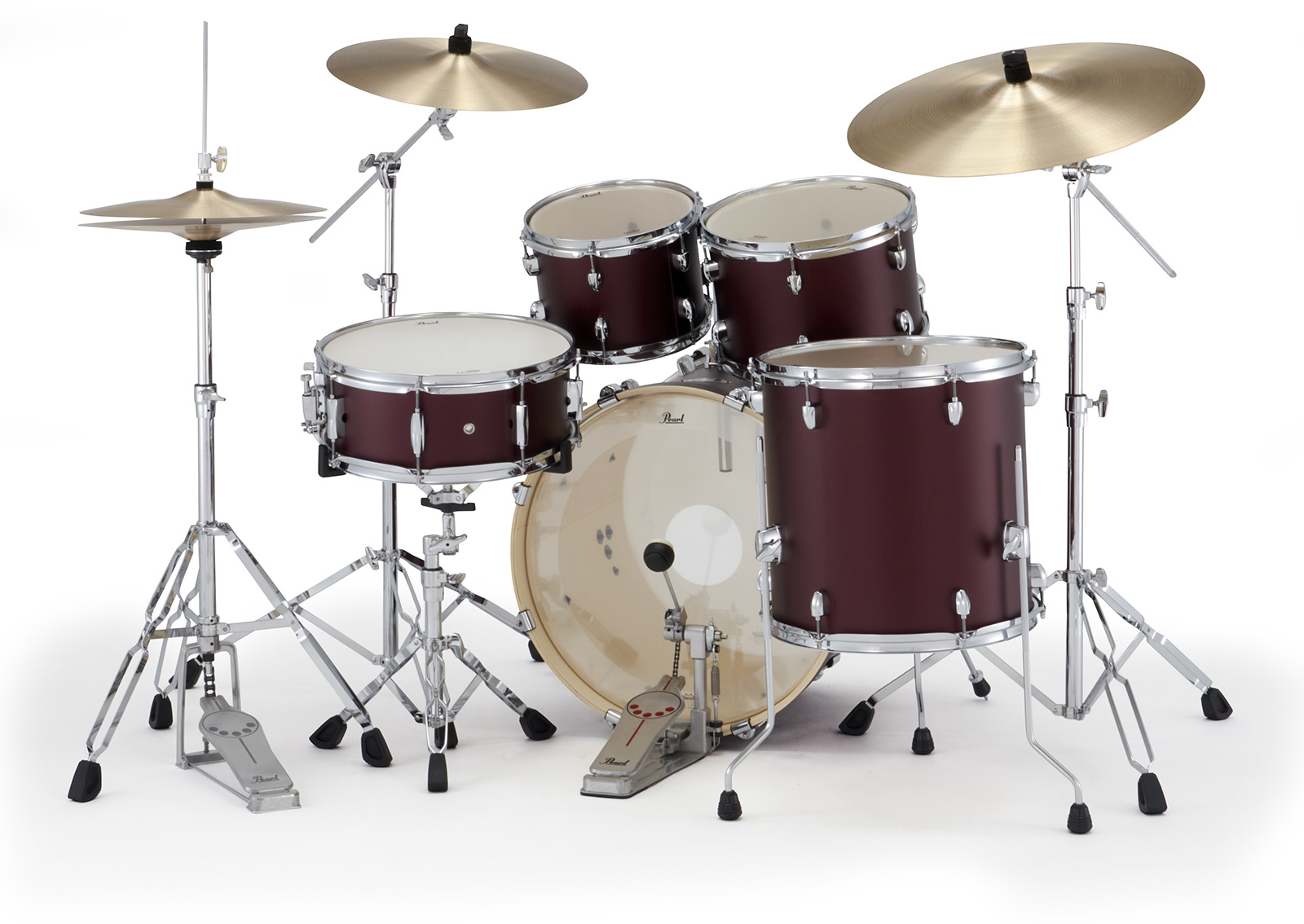 Pearl Exx705nbrc-864 Export Fusion 20 - Satin Scarlet - Batería acústica fusion - Variation 3