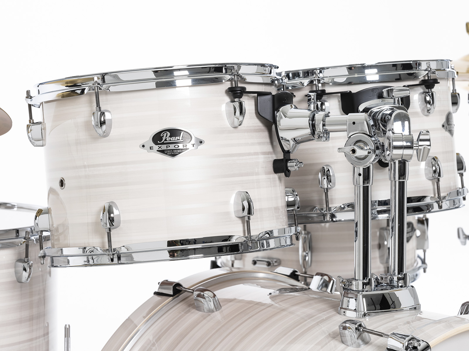 Pearl Exx725brc-777 Export Standard - Slipstream White - Batería acústica estándar - Variation 4