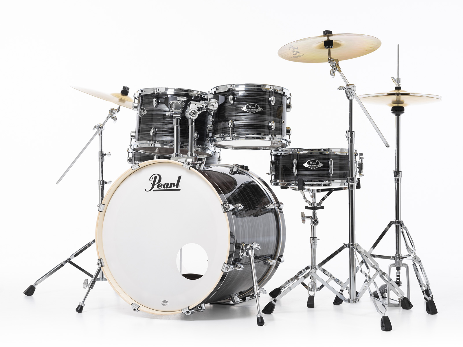 Pearl Exx725brc-778 Export Standard - Graphite Silver Twist - Batería acústica estándar - Variation 1