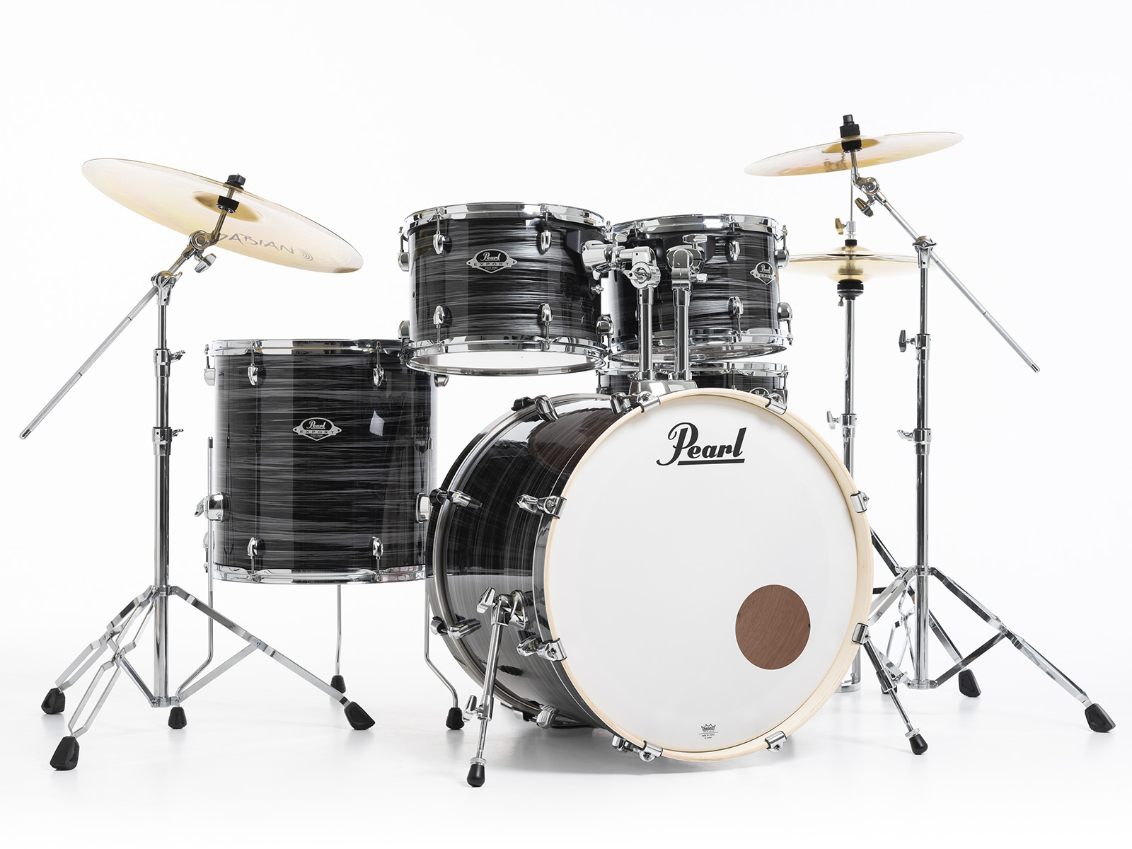Pearl Exx725brc-778 Export Standard - Graphite Silver Twist - Batería acústica estándar - Variation 2