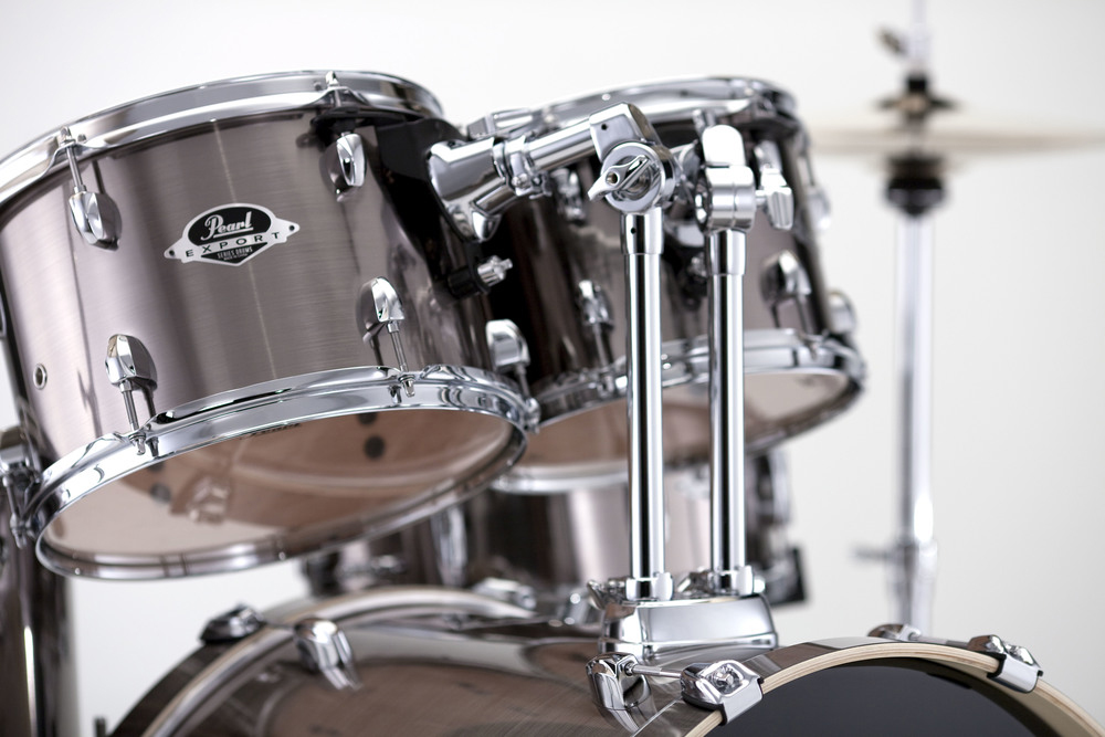 Pearl Exx725c21 Export Standard 22 - 5 FÛts - Smokey Chrome - Batería acústica estándar - Variation 2