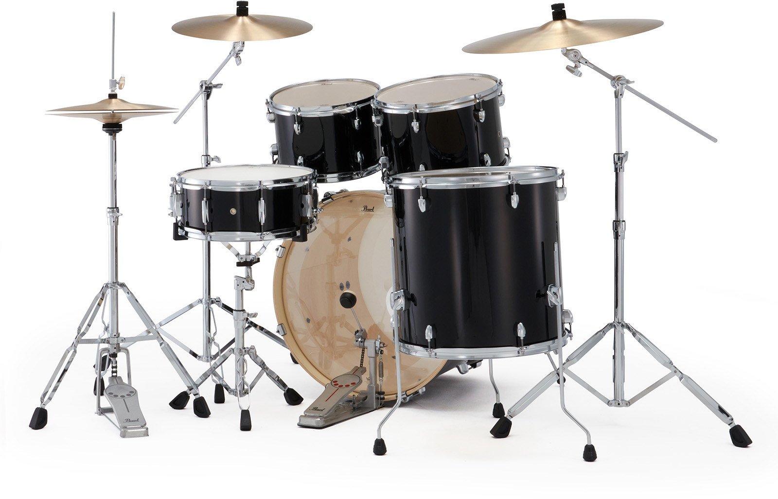 Pearl Exx725nbrc-31 Export Standard 22 - Jet Black - Batería acústica estándar - Variation 2