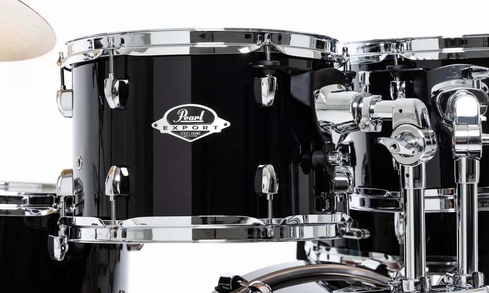 Pearl Exx725nbrc-31 Export Standard 22 - Jet Black - Batería acústica estándar - Variation 4