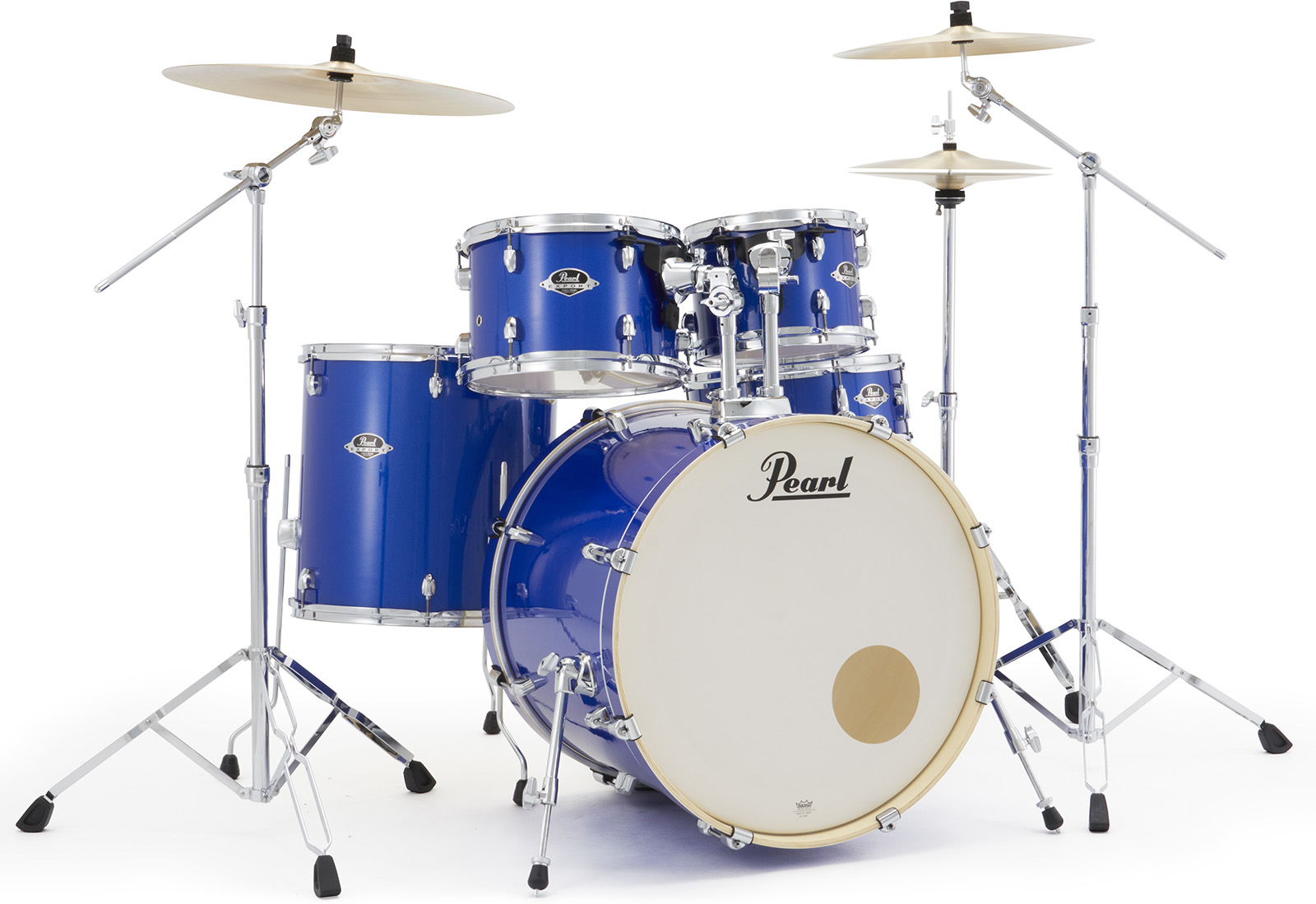 Pearl Exx725sbrc-863 Export Rock 22 - Midnight Blue - Batería acústica rock - Variation 2