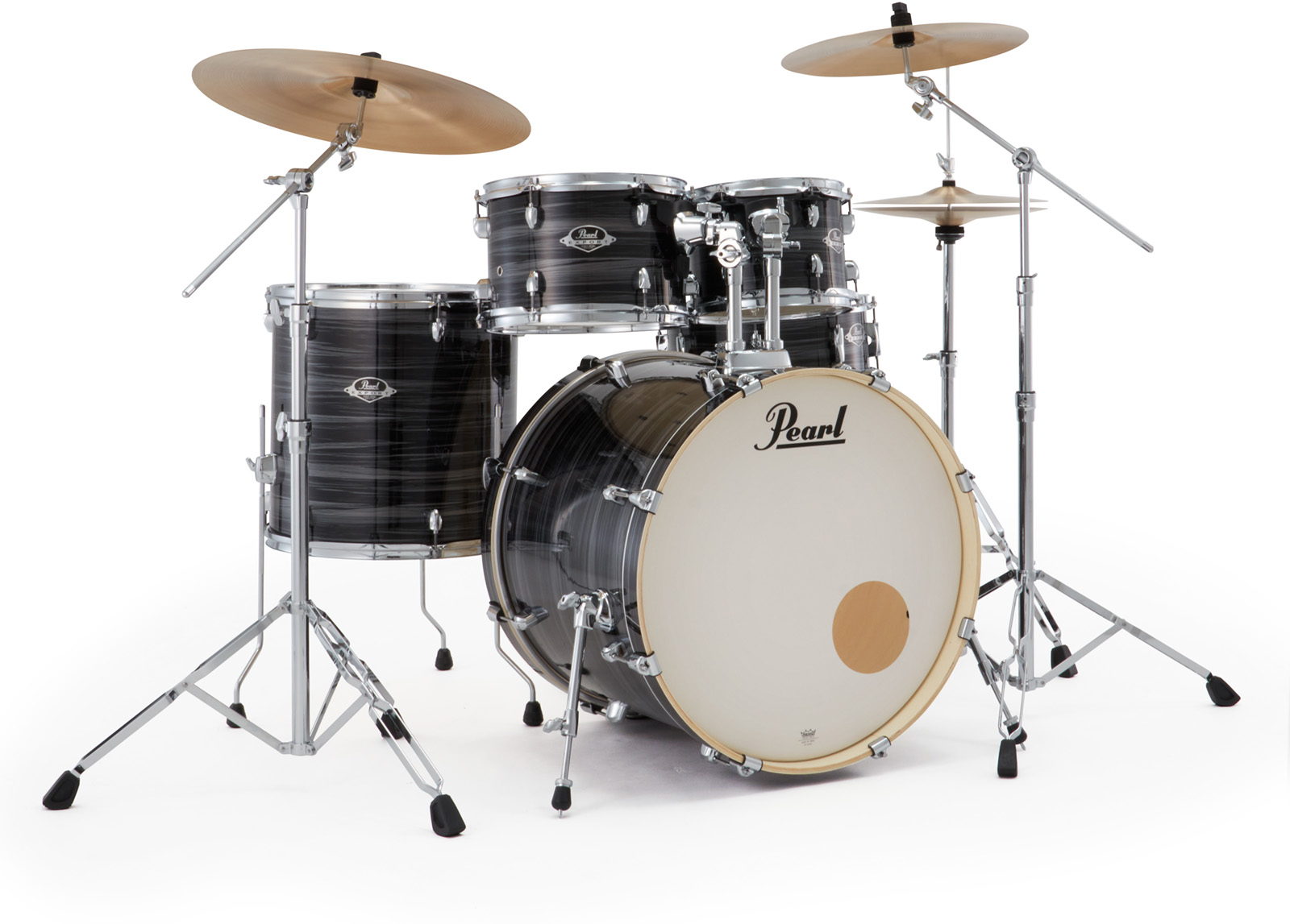 Pearl Export Rock 22'' - 5 FÛts - Graphite Silver Twist - Batería acústica fusion - Variation 2