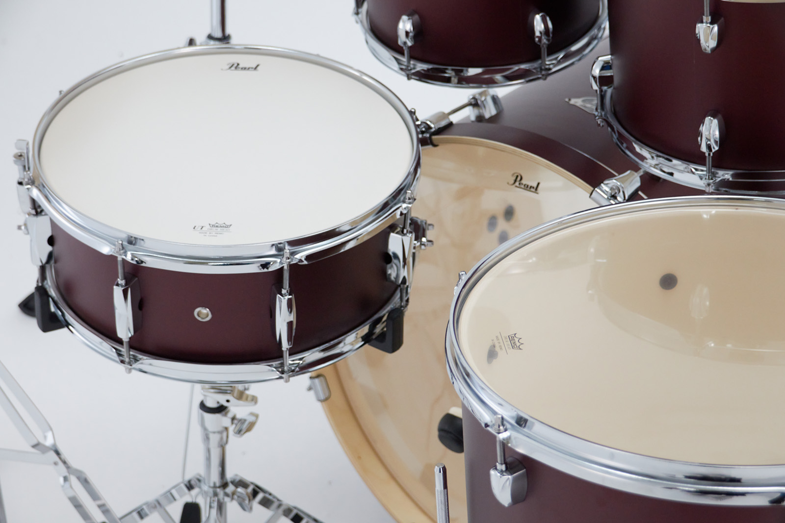 Pearl Export Rock 22'' - 5 FÛts - Satin Scarlet - Batería acústica fusion - Variation 2