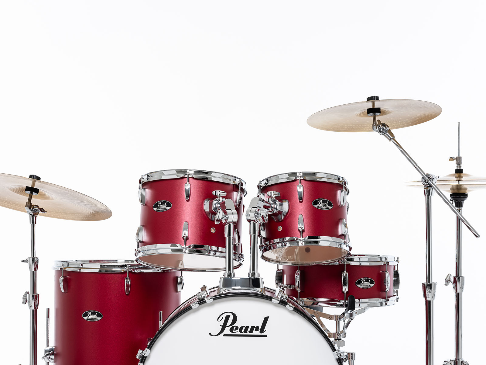Pearl Roadshow Fusion 20 + Pack Solar Sabian Matte Red - Batería acústica fusion - Variation 4