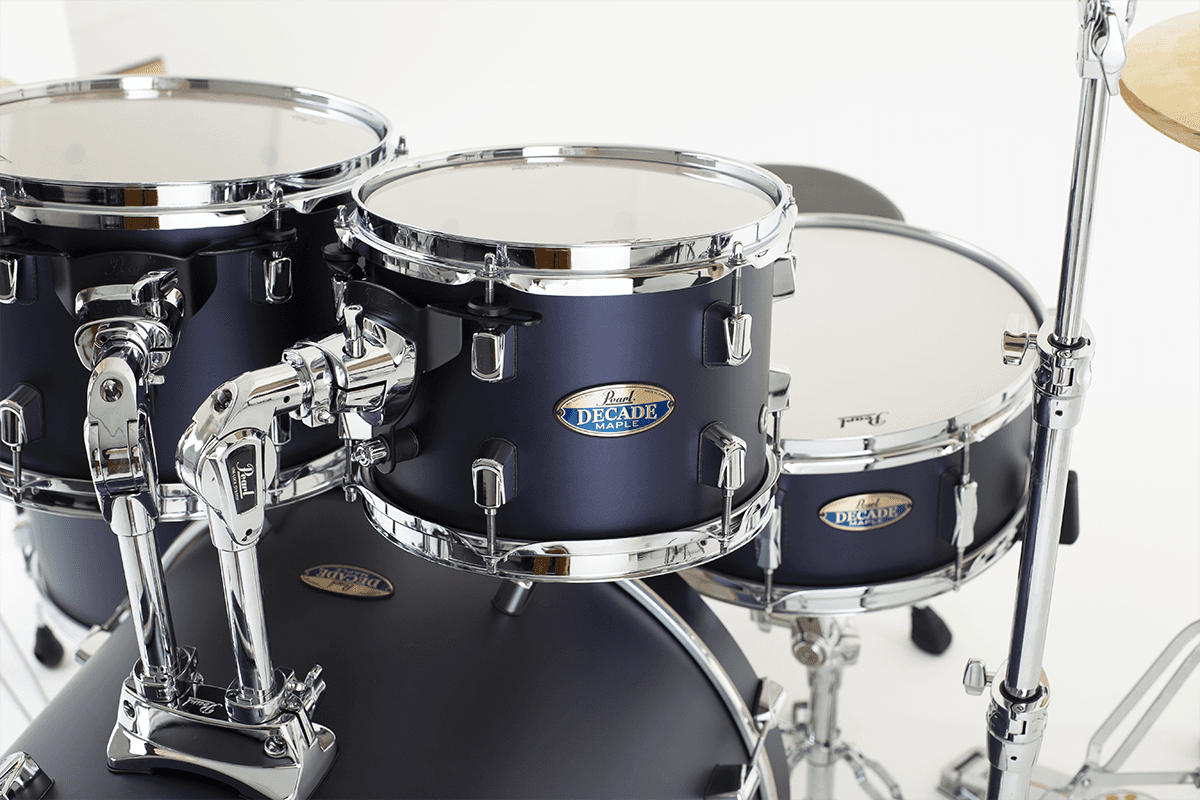 Pearl Ppa Dmp925sc-207 Decade Maple Rock 22 - Ultramarine Velvet - Batería acústica fusion - Variation 5