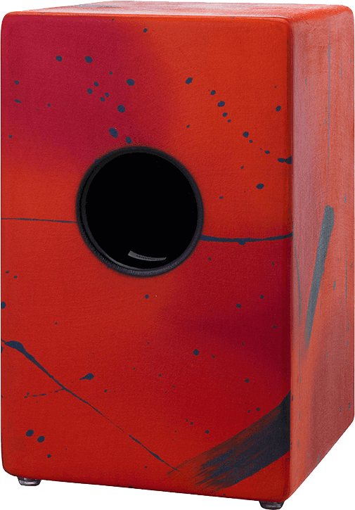 Pearl Primerao Abstract Red - Cajón - Variation 2