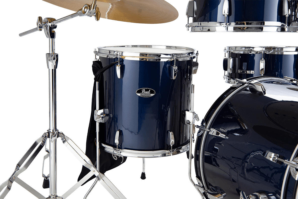 Pearl Roadshow Fusion 20 + B-50 + Ride 20 - 5 FÛts - Royal Blue Metallic - Batería acústica fusion - Variation 4