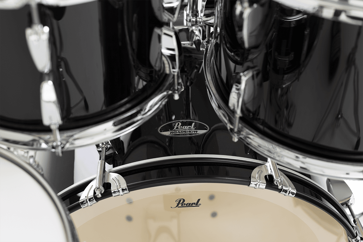 Pearl Roadshow Fusion 20 + B50 + Pack Solar Sabian Jet Black - 4 FÛts - Jet Black - Batería acústica estándar - Variation 2