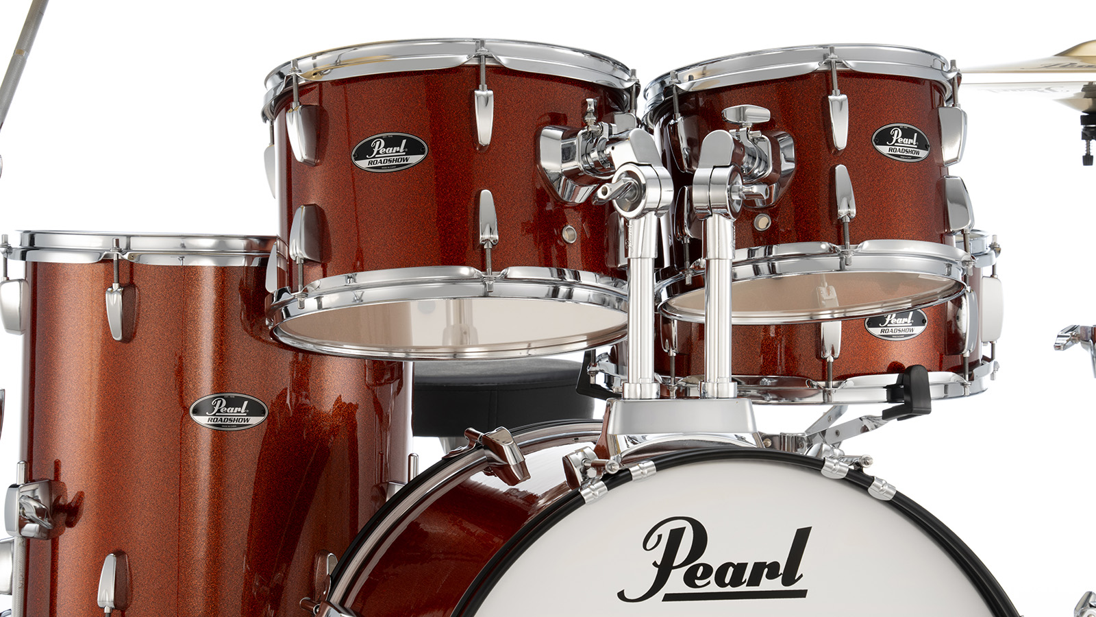 Pearl Roadshow Fusion 20'' - 5 FÛts - Burnt Orange Sparkle - Batería acústica fusion - Variation 3