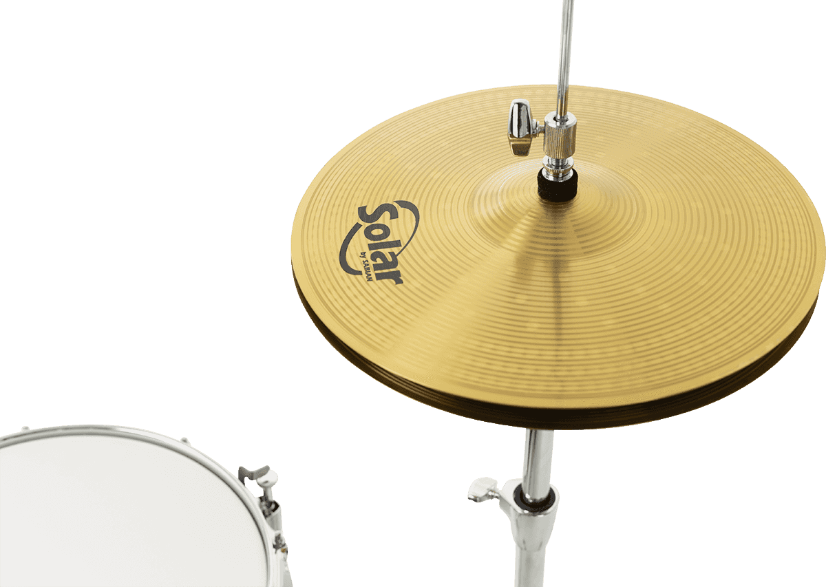 Pearl Roadshow Junior 18 Rss585cc-31 + Pack Sabian Solar - 5 FÛts - Jet Black - Batería acústica jazz - Variation 3