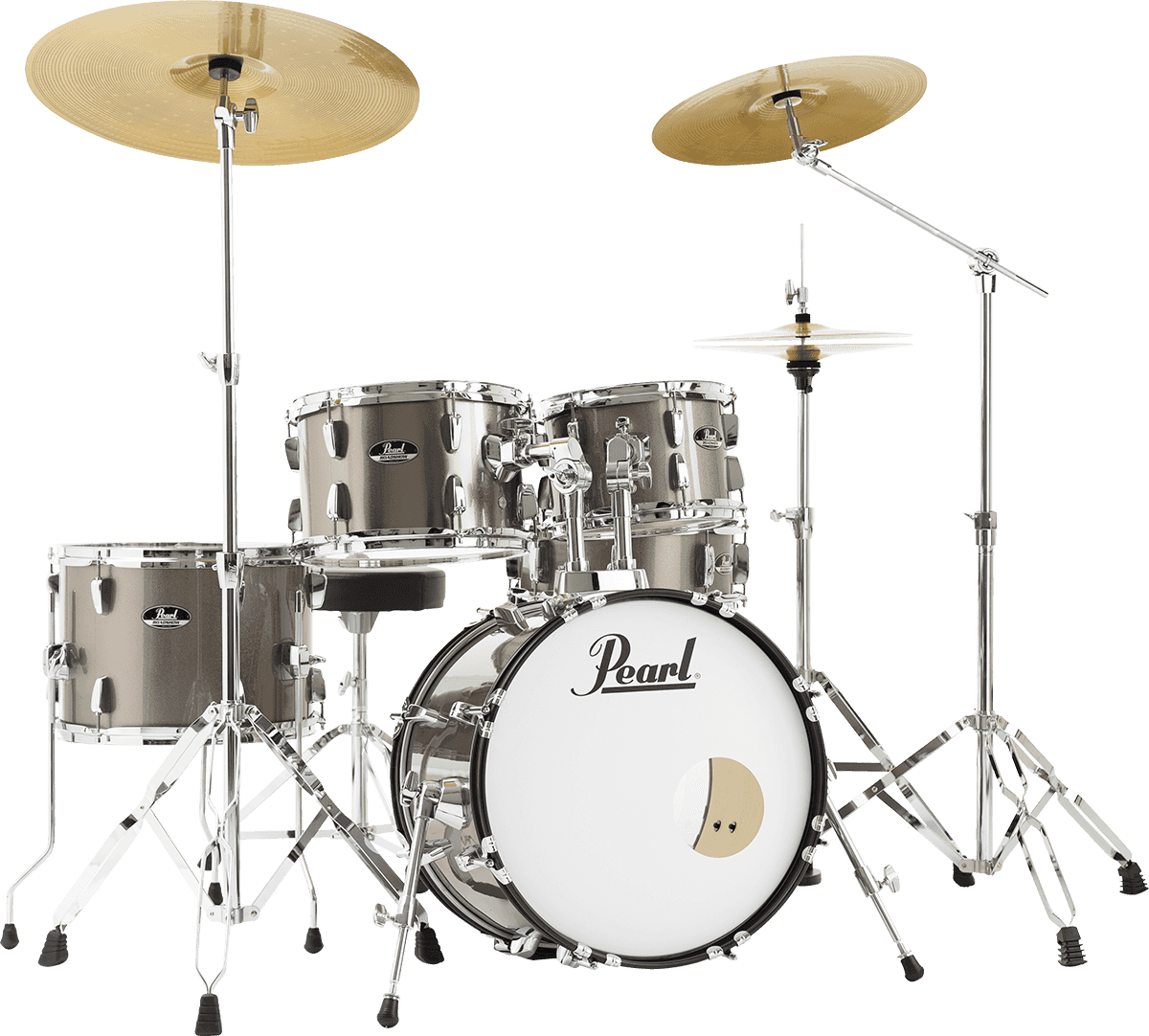 Pearl Roadshow Plus Junior 18'' + Pack Sabian Solar 3 Cy - 5 FÛts - Bronze Metallic - Batería acústica junior - Variation 1