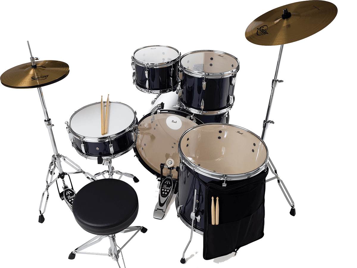 Pearl Roadshow Rock 22'' - 5 FÛts - Royal Blue Metallic - Batería acústica rock - Variation 1