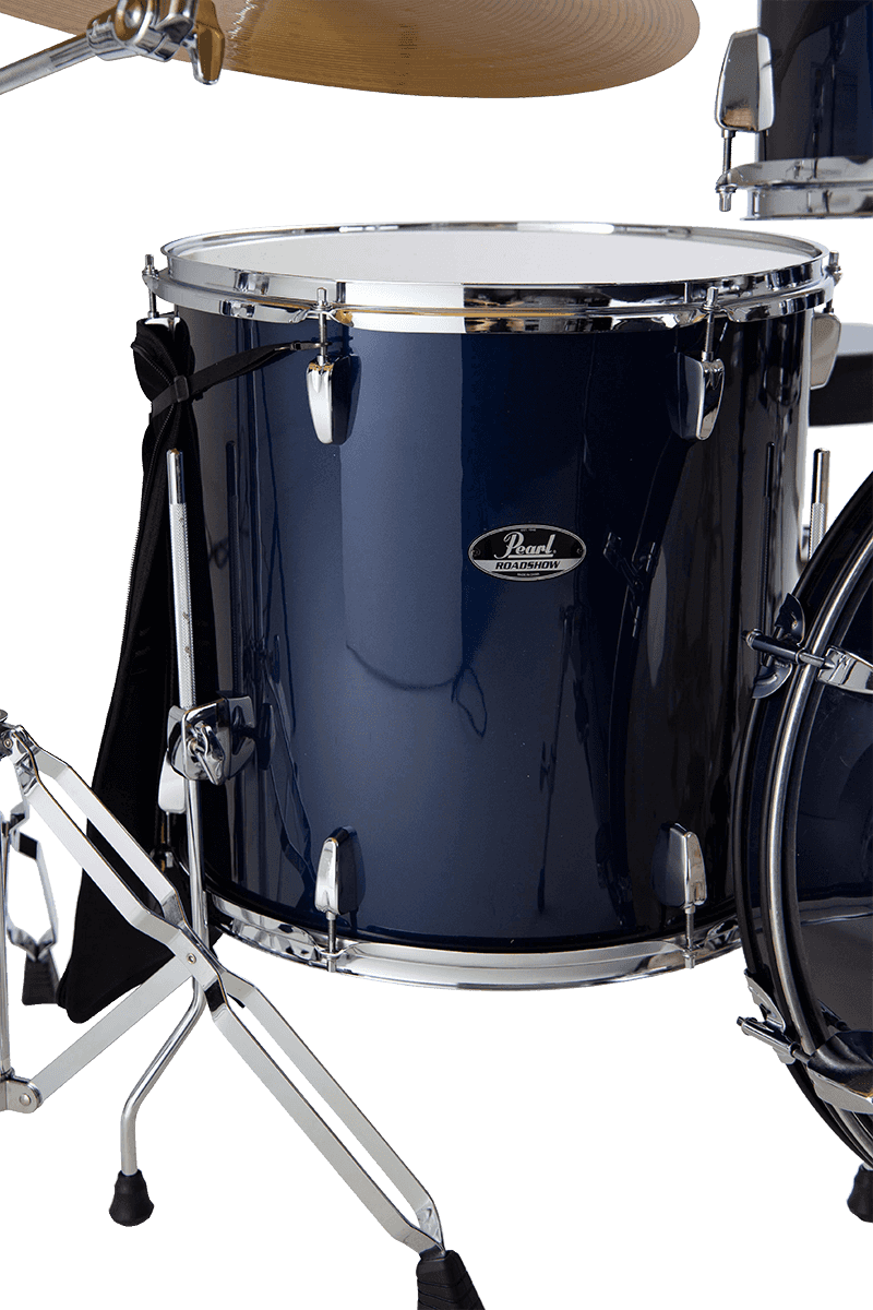 Pearl Roadshow Rock + B-50 + Pack Sabian Solar - Royal Blue Metallic - Batería acústica rock - Variation 4