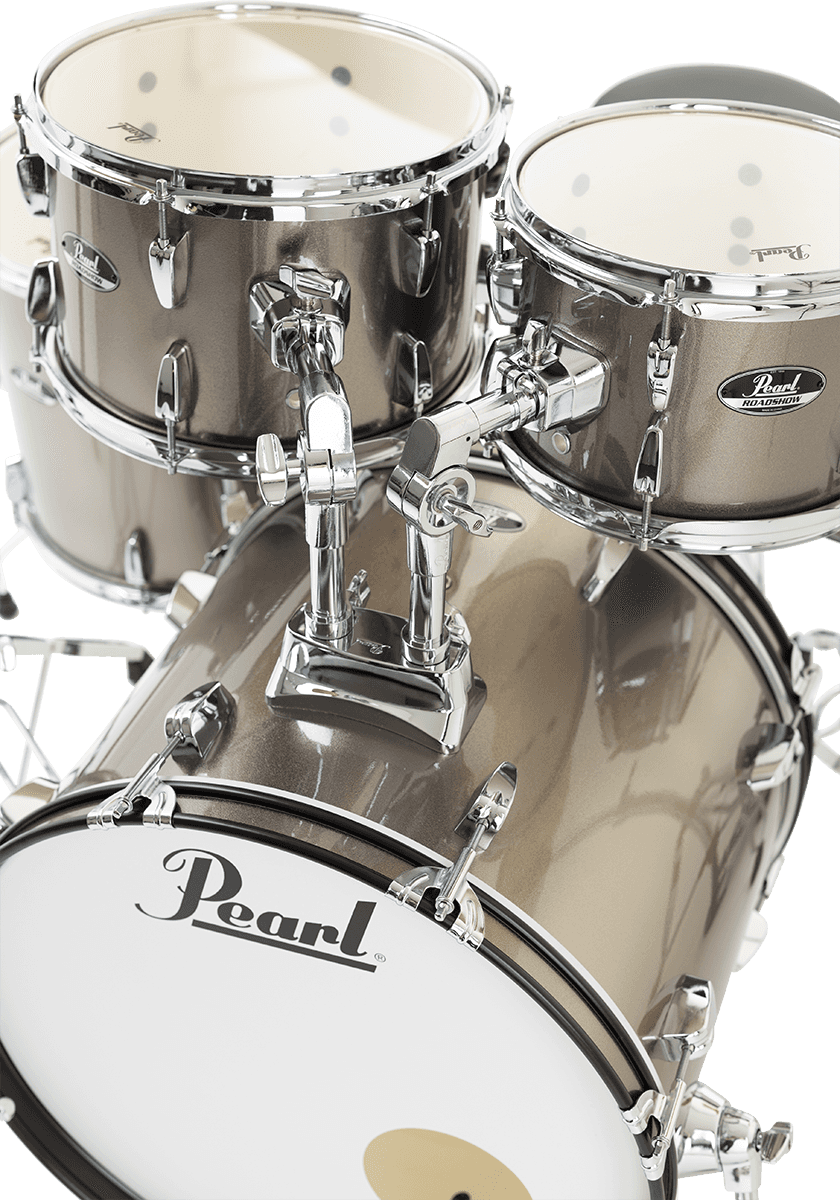 Pearl Roadshow Rss505cc-707 Fusion 20 + Pack - Bronze Metallic - Batería acústica fusion - Variation 2