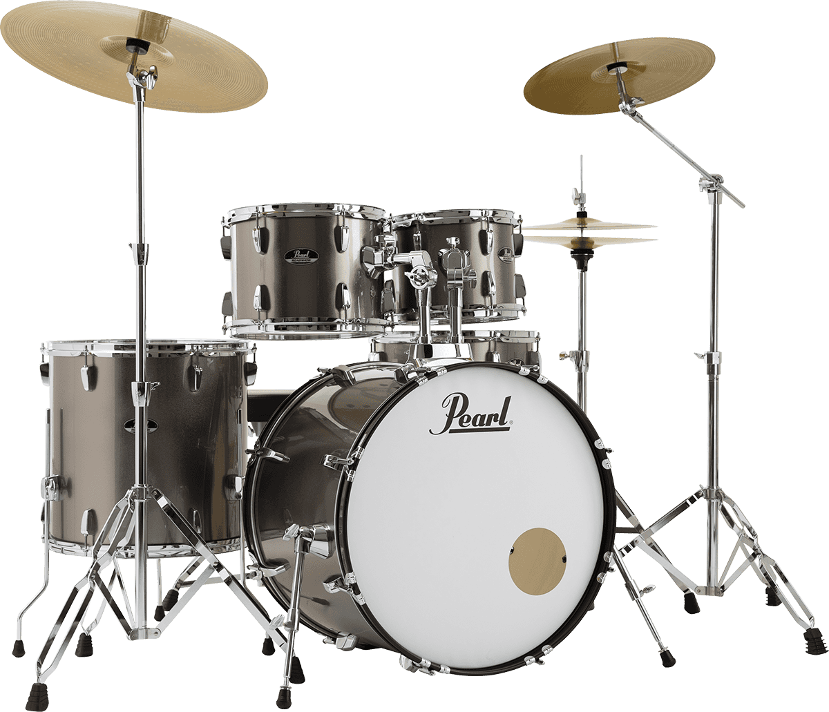 Pearl Roadshow Stage 22 + B-50 + Ride 20 Solar Bronze Metallic - Bronze Metallic - Batería acústica rock - Variation 3