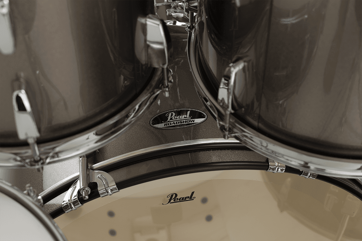 Pearl Rock 22 5 Futs + Pack Sabian Solar - Bronze Metallic - Batería acústica rock - Variation 1