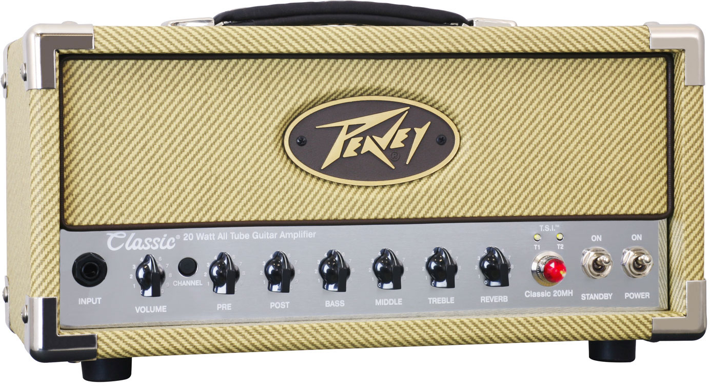 Peavey Classic 20 Mh Head 1-5-20w Tweed - Cabezal para guitarra eléctrica - Variation 1