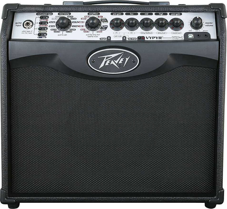 Peavey Vypyr Vip 1 20w 1x8 Black - Combo amplificador acústico - Main picture