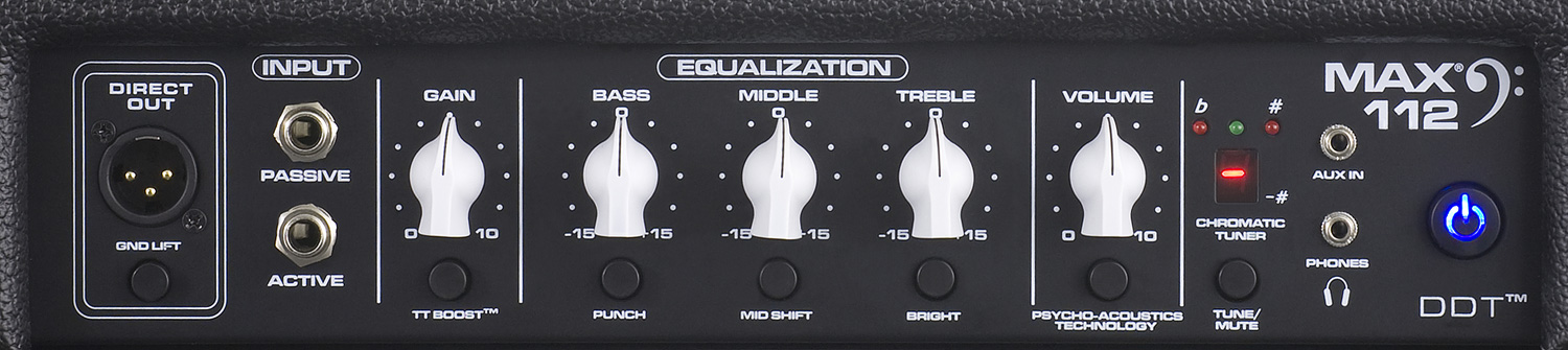 Peavey Max 112 200w 1x12 Black - Combo amplificador para bajo - Variation 2