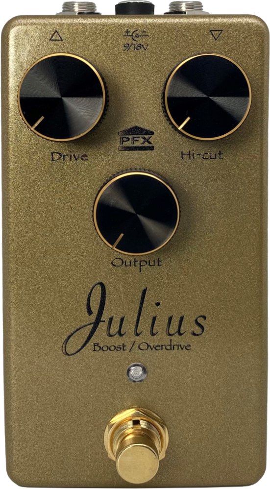 Pfx Circuits Julius Boost Overdrive - Pedal overdrive / distorsión / fuzz - Main picture