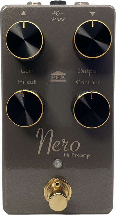 Pfx Circuits Nero Hi-preamp Overdrive - Pedal overdrive / distorsión / fuzz - Main picture