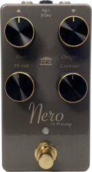 Pedal overdrive / distorsión / fuzz Pfx circuits NERO HI-PREAMP OVERDRIVE
