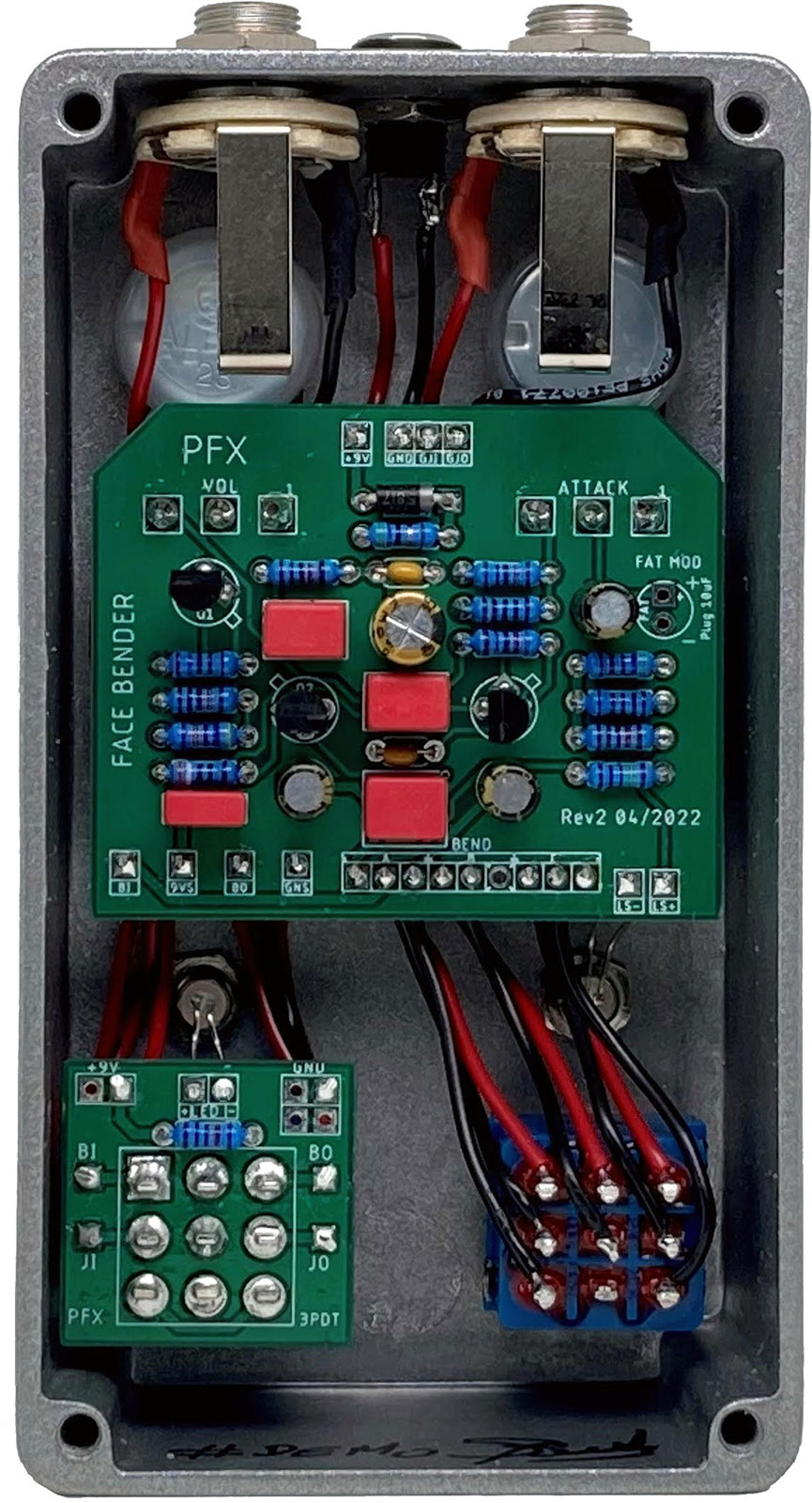 Pfx Circuits Face Bender Fuzz - Pedal overdrive / distorsión / fuzz - Variation 2