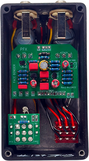 Pfx Circuits Face Bender Fuzz V2 - Pedal overdrive / distorsión / fuzz - Variation 2