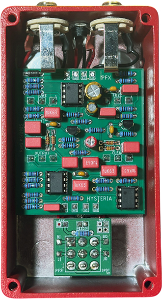 Pfx Circuits Hysteria Bass Distortion Fuzz - Pedal overdrive / distorsión / fuzz - Variation 3