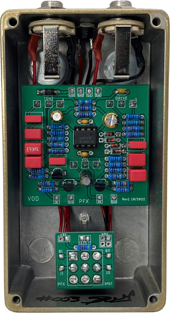Pfx Circuits Julius Boost Overdrive - Pedal overdrive / distorsión / fuzz - Variation 3