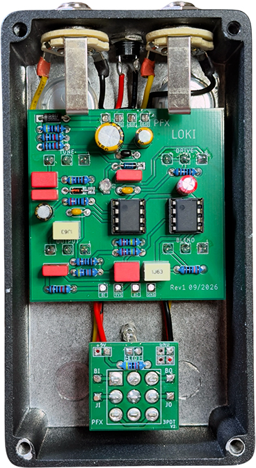 Pfx Circuits Loki Hot Bass Drive - Pedal overdrive / distorsión / fuzz - Variation 3