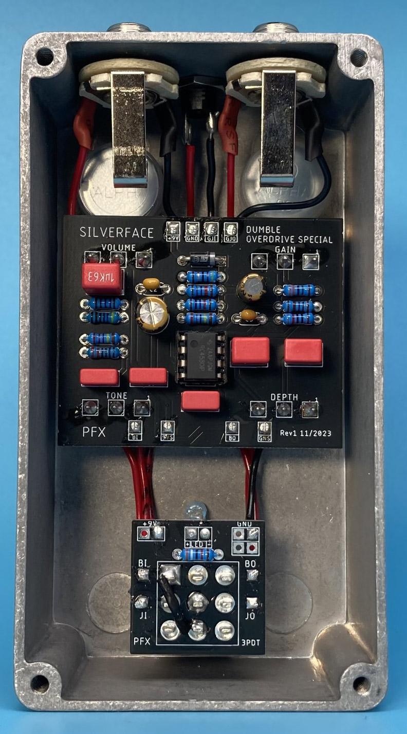 Pfx Circuits Silverface Overdrive Special Ltd - Pedal overdrive / distorsión / fuzz - Variation 2
