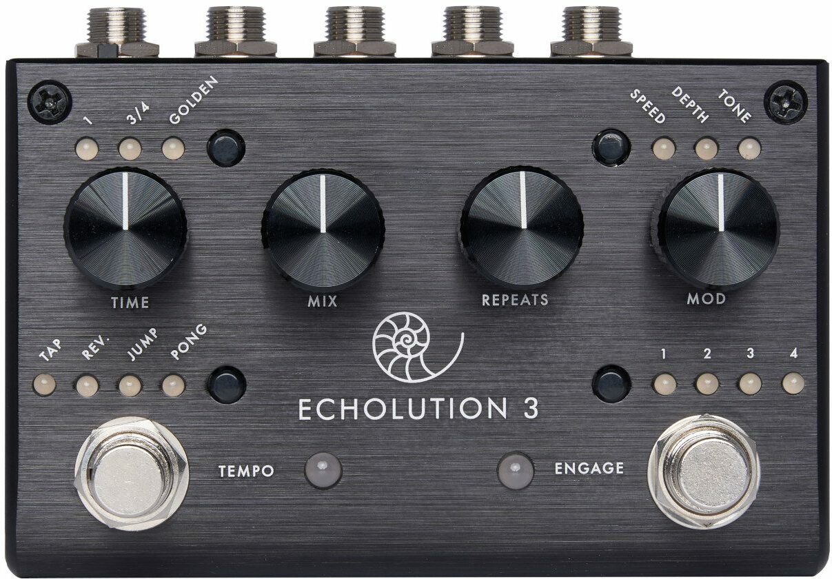 Pigtronix Echolution 3 Stereo - Pedal de reverb / delay / eco - Main picture