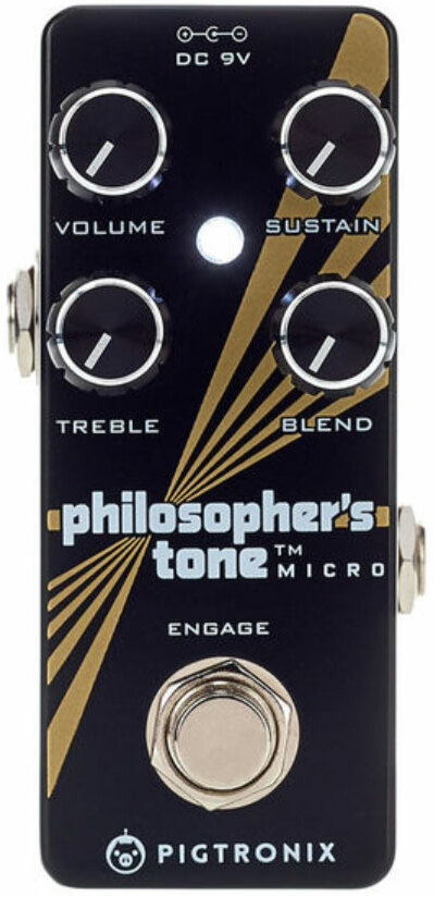 Pigtronix Philosopher’s Tone Micro Compressor - Pedal compresor / sustain / noise gate - Main picture