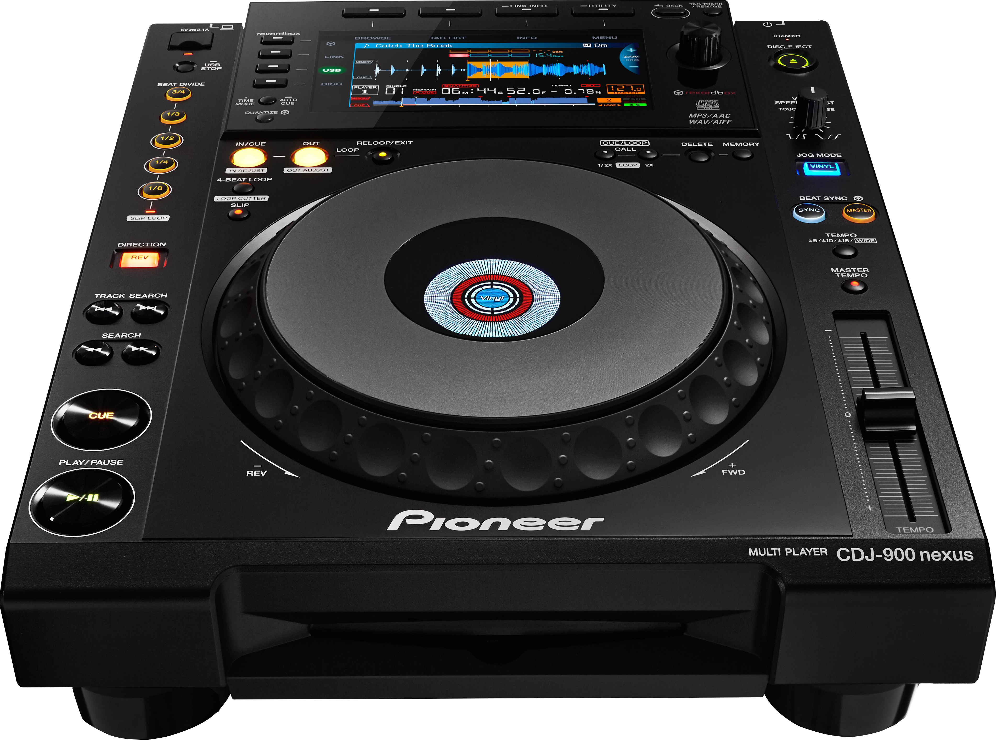 Pioneer Dj Cdj-900nxs - Plato MP3 & CD - Variation 1