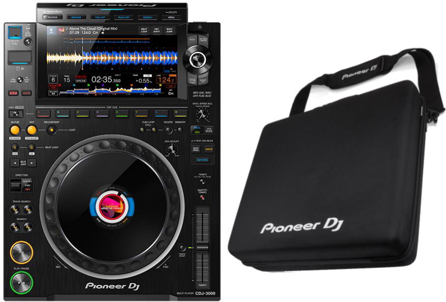 Pioneer Dj Cdj 3000 + Djc-3000 Bag - Case/flight/decksaver - Main picture