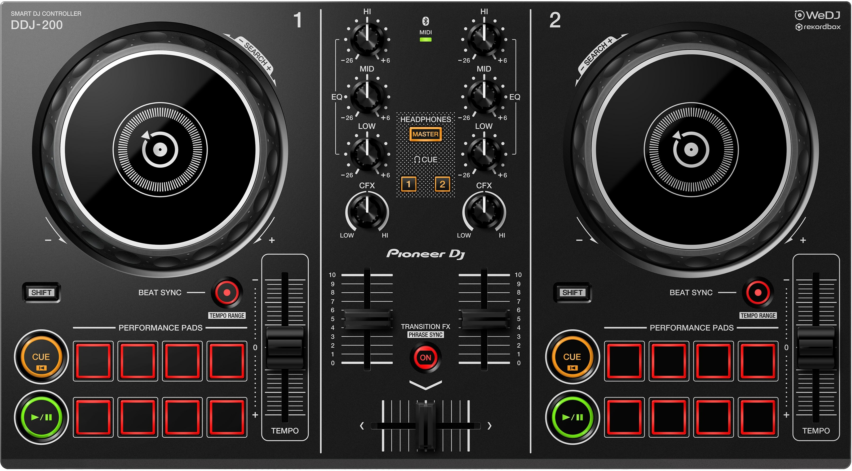 Pioneer Dj Ddj-200 - Controlador DJ USB - Main picture