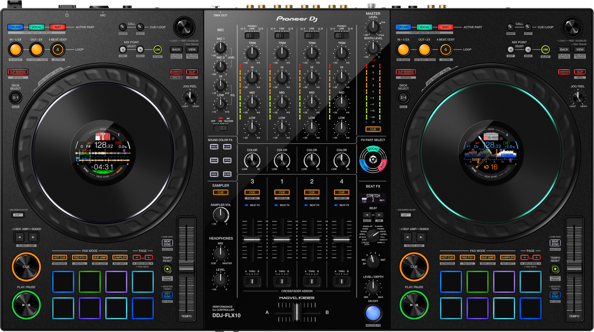 Pioneer Dj Ddj-flx10 - Controlador DJ USB - Main picture