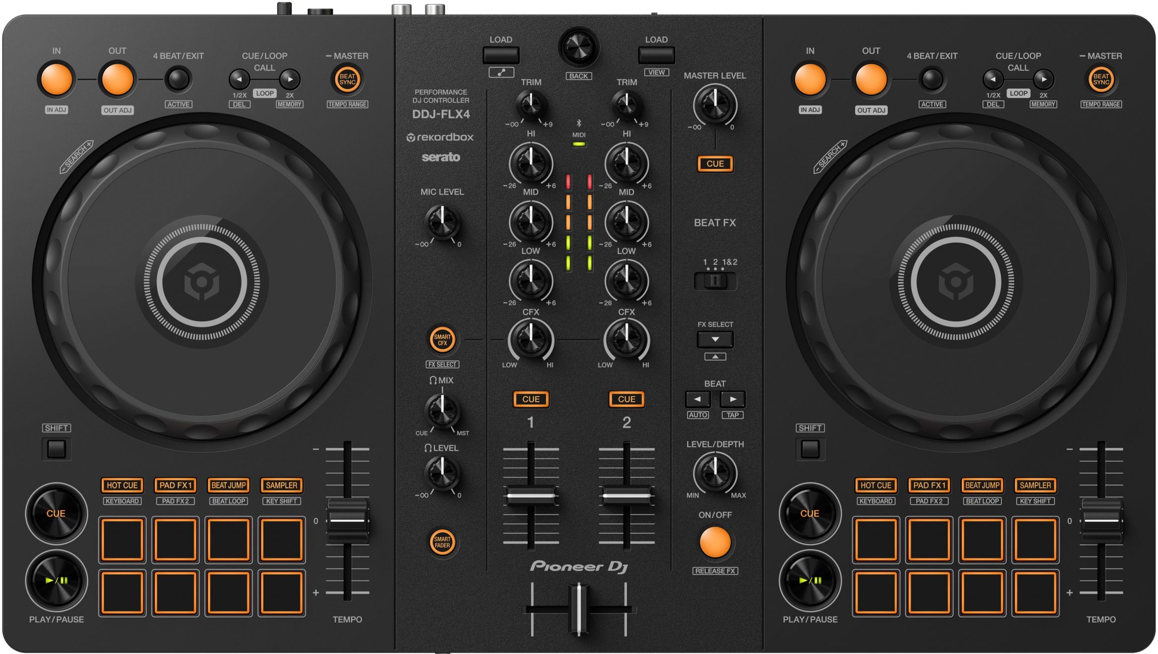 Pioneer Dj Ddj-flx4 - Controlador DJ USB - Main picture