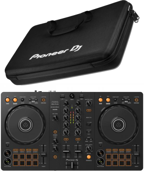 Pioneer Dj Ddj-flx4  + Djc-b - Case/flight/decksaver - Main picture